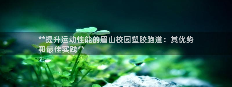 尊龙官方平台：**提升运动性能的眉山校园塑胶跑道：其