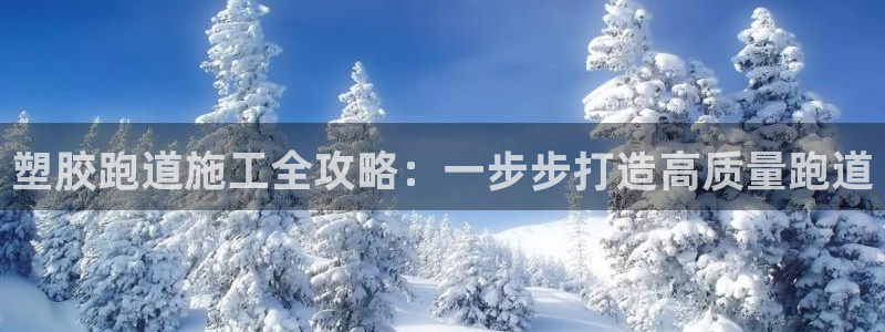 尊龙凯时人生就博：塑胶跑道施工全攻略：一步步打造高质量跑道