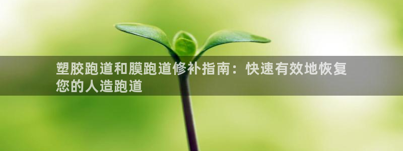 尊龙d88官网确来就送38：塑胶跑道和膜跑道修补指南：快速有效地恢复
您的人造跑道