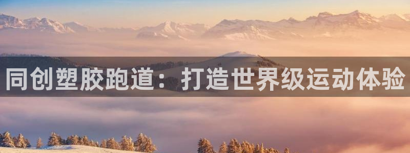 尊龙手机客户端下载APP：同创塑胶跑道：打造世界级运动体验