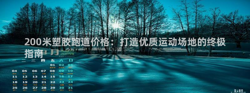 尊龙d88官网登录下载：200米塑胶跑道价格：打造优质运动场地的终极
指南
