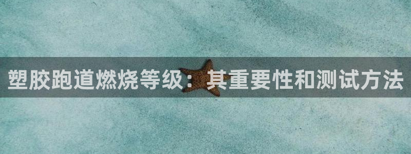 尊龙手机官方客户端下载安卓：塑胶跑道燃烧等级：其重要性和测试方法