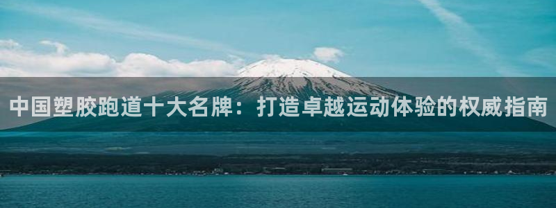 z6尊龙官方网站：中国塑胶跑道十大名牌：打造卓越运动